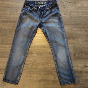 Flypaper Medium Wash Straight Cut Jeans 32x34